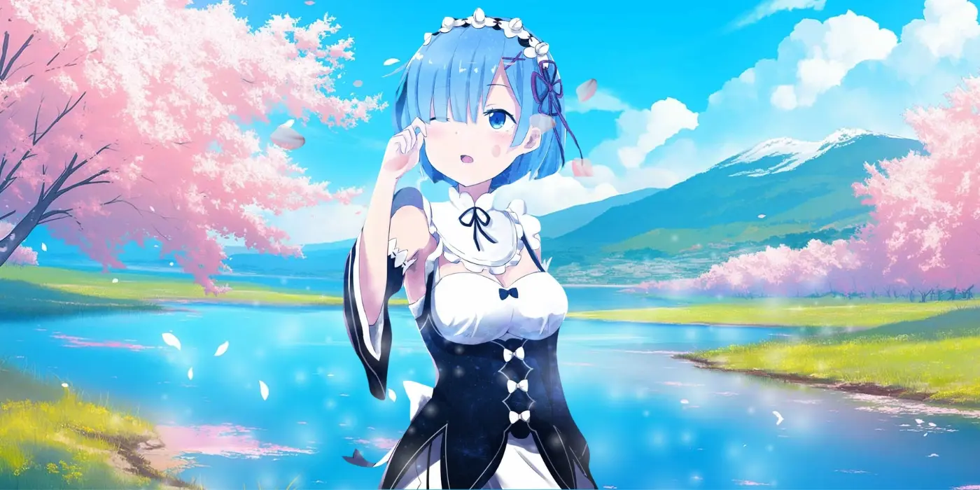 Rem Maid Penuh Pesona dari ReZero Analisis Waifu yang Memikat Hati